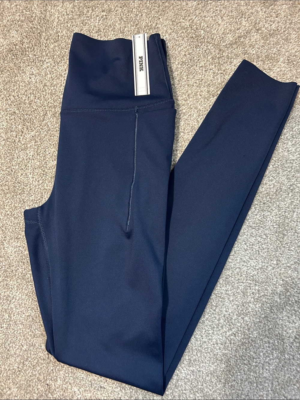PINK Victoria's Secret Navy High-Waist Relay Leggings